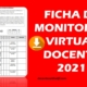 ficha de monitoreo virtual docente 2021