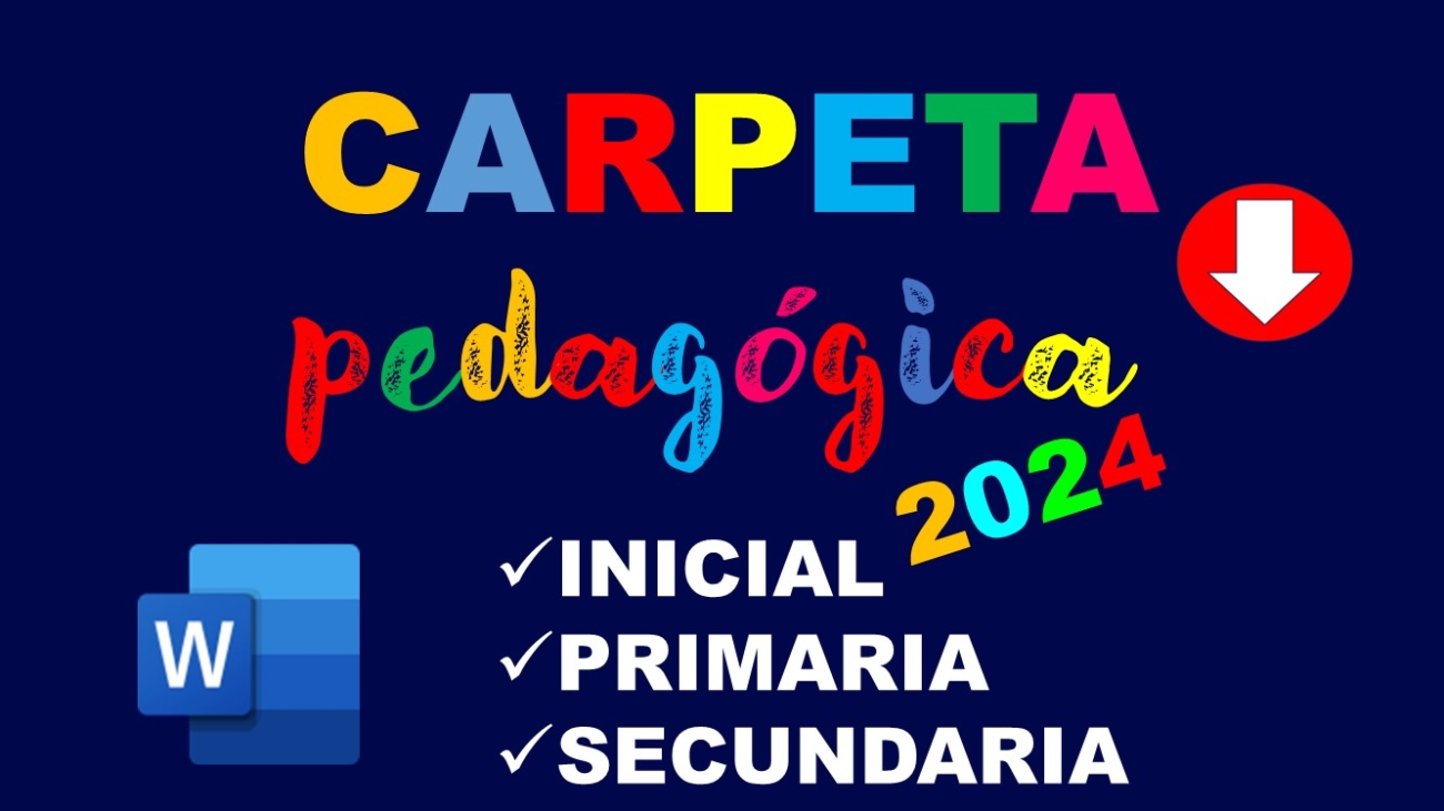 carpeta pedagogica 2024