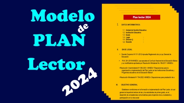 Modelo de plan lector 2024